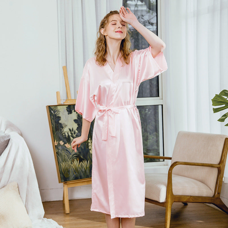 Pajamas silk wedding pajamas women